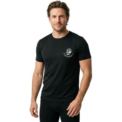 Pure Racer T-shirt à Manches Courtes Go To Ride Black XL - Publicité Pure Racer T-shirt à Manches Courtes Go To Ride Black XL - Publicité
