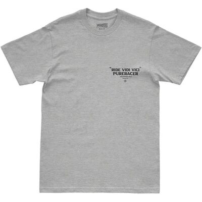 Pure Racer T-shirt à Manches Courtes Ride Vidi Vinci Grey Heather 2XL - Publicité Pure Racer T-shirt à Manches Courtes Ride Vidi Vinci Grey Heather 2XL - Publicité