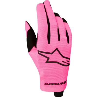 Alpinestars Gants Radar Pink Fluo / Black M - Publicité Alpinestars Gants Radar Pink Fluo / Black M - Publicité