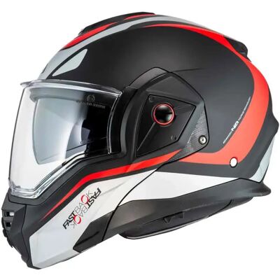 Nzi Casque Modulable Fastback Duo Summum Black / Red Matt 2XL - Publicité Nzi Casque Modulable Fastback Duo Summum Black / Red Matt 2XL - Publicité