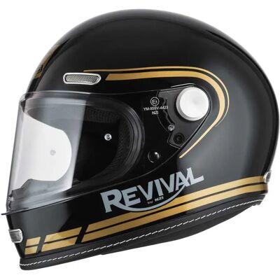 Nzi Casque Intégral Revival Profilo Black / Gold XL - Publicité Nzi Casque Intégral Revival Profilo Black / Gold XL - Publicité