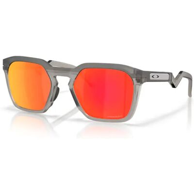 Oakley Lunettes De Soleil Hstn Sq Grey / Red Prizm Ruby/CAT3 - Publicité Oakley Lunettes De Soleil Hstn Sq Grey / Red Prizm Ruby/CAT3 - Publicité