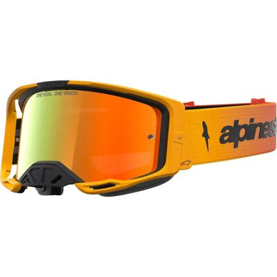Alpinestars Lunettes Off-road Vision 8 Amber Fire Red Black Mirror Red - Publicité Alpinestars Lunettes Off-road Vision 8 Amber Fire Red Black Mirror Red - Publicité