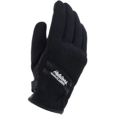 Helstons Gants En Cuir Cars Air Black / Black 8 - Publicité Helstons Gants En Cuir Cars Air Black / Black 8 - Publicité
