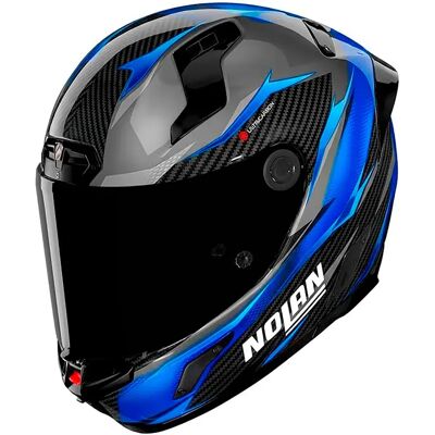 Nolan Casque Intégral X-804 St Ultra Carbon Veloce Black / Blue / Grey L - Publicité Nolan Casque Intégral X-804 St Ultra Carbon Veloce Black / Blue / Grey L - Publicité