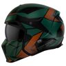 Mt Helmets Streetfighter Sv S P1r Convertible Helmet Vert M