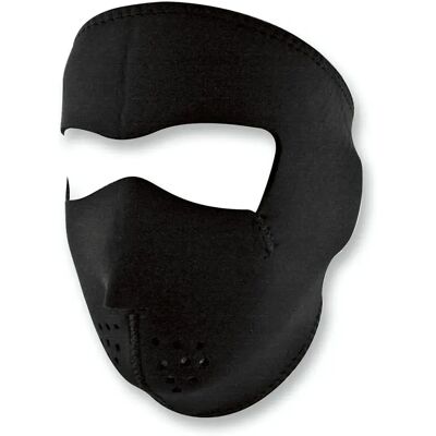 Zan Headgear Masque De Protection Neoprene Full Black One Size - Publicité Zan Headgear Masque De Protection Neoprene Full Black One Size - Publicité