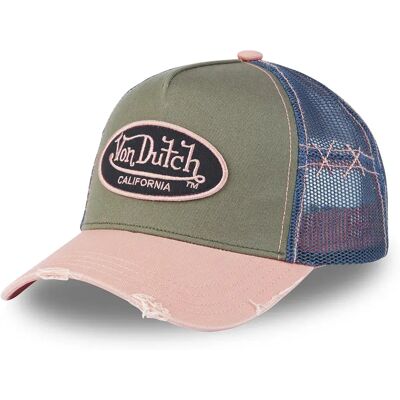 Von Dutch Casquette De Camionneur Used 03 Blue / Pink / Green One Size - Publicité Von Dutch Casquette De Camionneur Used 03 Blue / Pink / Green One Size - Publicité