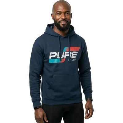 Pure Racer Sweat à Capuche Flag Logo Basic Navy 3XL - Publicité Pure Racer Sweat à Capuche Flag Logo Basic Navy 3XL - Publicité