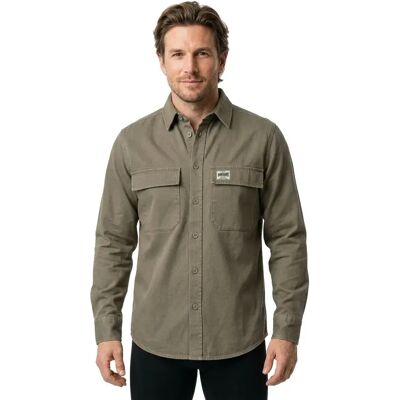 Pure Racer Chemise à Manches Longues Ge Worn Letters Khaki S - Publicité Pure Racer Chemise à Manches Longues Ge Worn Letters Khaki S - Publicité