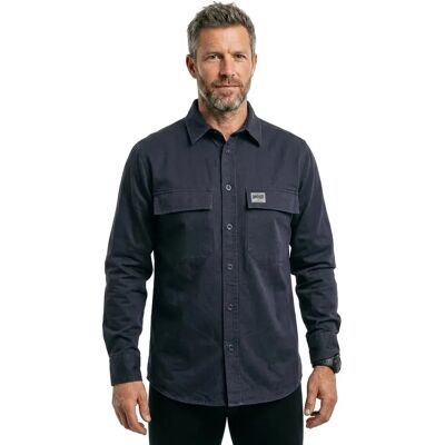 Pure Racer Chemise à Manches Longues Stickers Blue Navy M - Publicité Pure Racer Chemise à Manches Longues Stickers Blue Navy M - Publicité