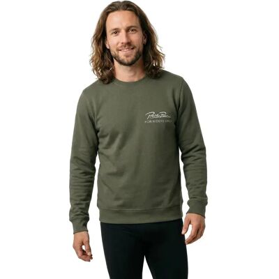 Pure Racer Sweat-shirt Thruxton Club Khaki M - Publicité Pure Racer Sweat-shirt Thruxton Club Khaki M - Publicité