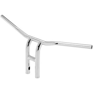 Biltwell Tyson Xl Pb 12´´ T-bar Handlebar Argente 28.6 mm / 760 mm