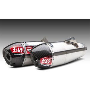 Yoshimura Usa Signature Series Rs 9t Crf 450 R 19 20 Not Homologated Stainless Steelcarbon Muffler Argente