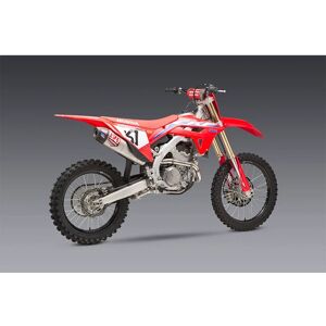 Yoshimura Usa Signature Series Rs-12 Crf 250 R/rx 22 Not Homologated Stainless Steel&carbon Full Line System Argente