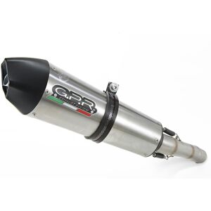 Gpr Exhaust Systems Gp Evo 4 Triumph Tiger 800 17-20 Homologated Titanium Slip On Muffler Argente