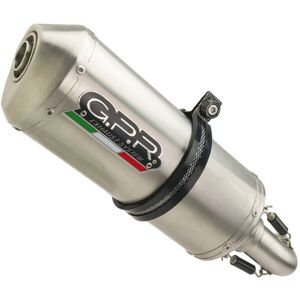 Gpr Exhaust Systems Satinox Triumph Tiger 800 17-20 Homologated Stainless Steel Slip On Muffler Argente