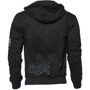 West Coast Choppers Aramidic Lining Por Vida Hoodie Noir XL Homme