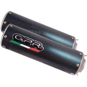 Gpr Exhaust Systems M3 Poppy Honda Vfr 800 V-tec 02-13 Ref:h.65.m3.pp Homologated Stainless Steel Slip On Muffler Argente