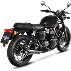 Leovince Classic Racer Triumph Bonneville T100 17-18 Ref:15002 Homologated Stainless Steel Muffler Argente