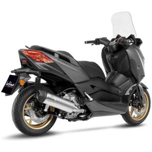 Leovince Lv One Evo Yamaha X-max 300/tech Max 21-22 Ref:14375ek Homologated Stainless Steel&carbon Muffler Argente