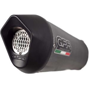 Gpr Exhaust Systems Furore Evo4 Poppy Triumph Speed Triple 1050 R/s 16-20 Ref:e4.t.87.fp4 Homologated Oval Muffler Refurbished Noir