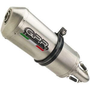 Gpr Exhaust Systems Satinox Triumph Tiger 850 23-24 Ref:e5.t.98.sat Homologated Stainless Steel Slip On Muffler Dore