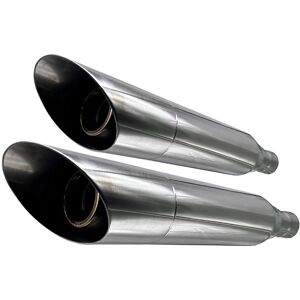 Gpr Exhaust Systems Slash Harley Davidson Sportster 1200 04 09 Refhd1sl Homologated Stainless Steel Slip On Mufflers Argente