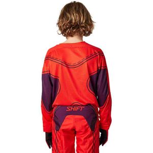 Fox Racing Mx Black Label Qwik Long Sleeve Jersey Orange 10-12 Years Garcon