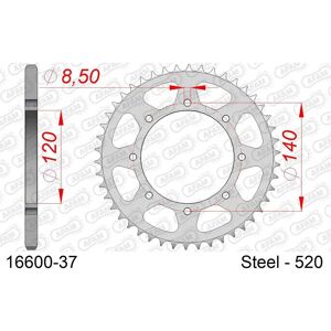 Afam Pignon Arrière 16600 Silver 42t unisex - Publicité Afam Pignon Arrière 16600 Silver 42t unisex - Publicité