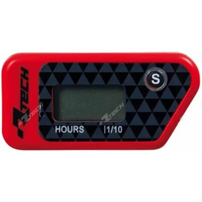 Rtech Compteur D´heures Wireless Electronic Red One Size - Publicité Rtech Compteur D´heures Wireless Electronic Red One Size - Publicité