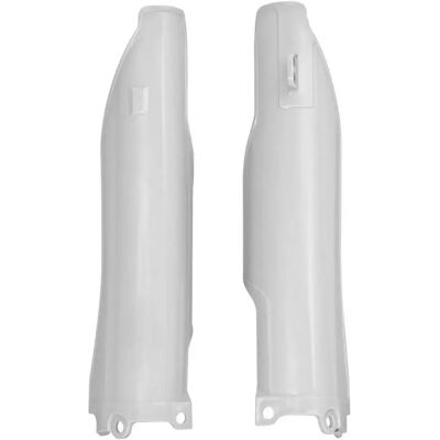 Protections de fourche Race Tech Blanc Kawasaki - Protèges - Publicité Protections de fourche Race Tech Blanc Kawasaki - Protèges - Publicité