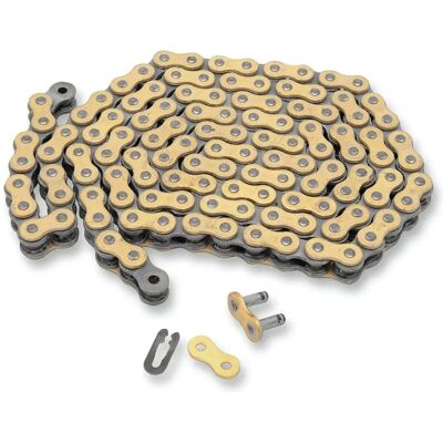 Regina Chaîne 520/135 Dr Drag Racing Clip Non Seal Drive Gold / Black 150 Links - Publicité Regina Chaîne 520/135 Dr Drag Racing Clip Non Seal Drive Gold / Black 150 Links - Publicité