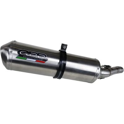 Gpr Exhaust Systems Silencieux Slip On Homologué Satinox Honda Africa Twin 650 Rd03 88-89 Satin Silver / Satin Silver Homologated - Publicité Gpr Exhaust Systems Silencieux Slip On Homologué Satinox Honda Africa Twin 650 Rd03 88-89 Satin Silver / Satin Silver Homologated - Publicité