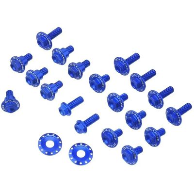 Zeta Kit De Visserie Pour Carénage Yamaha Ze88-5656 Blue One Size - Publicité Zeta Kit De Visserie Pour Carénage Yamaha Ze88-5656 Blue One Size - Publicité