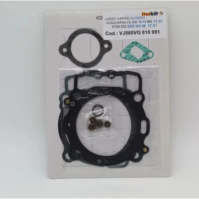 Italkit Kit De Joints Haut Moteur Husqvarna Fe 450 18-19/501 17-22/ktm 500 Exc-xc-w 17-22 Silver One Size - Publicité Italkit Kit De Joints Haut Moteur Husqvarna Fe 450 18-19/501 17-22/ktm 500 Exc-xc-w 17-22 Silver One Size - Publicité