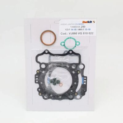 Italkit Kit De Joints Haut Moteur Yamaha 250 Yz-f 14-18/wr-f 15-19 Silver One Size - Publicité Italkit Kit De Joints Haut Moteur Yamaha 250 Yz-f 14-18/wr-f 15-19 Silver One Size - Publicité