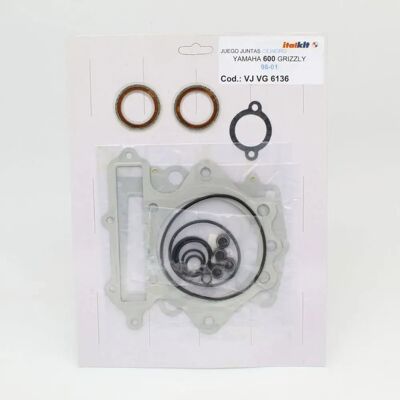 Italkit Kit De Joints Haut Moteur Yamaha Yfm 600 Grizzly 98-01 Silver One Size - Publicité Italkit Kit De Joints Haut Moteur Yamaha Yfm 600 Grizzly 98-01 Silver One Size - Publicité