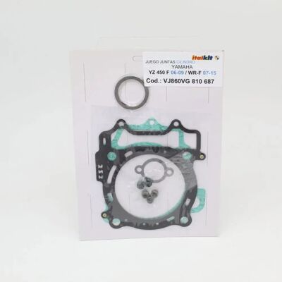 Italkit Kit De Joints Haut Moteur Yamaha Yz 450 F 06-09/wr-f 07-15 Silver One Size - Publicité Italkit Kit De Joints Haut Moteur Yamaha Yz 450 F 06-09/wr-f 07-15 Silver One Size - Publicité