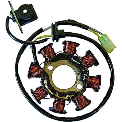 Sgr Stator 8 Poles Motor Kymco 50 2t Silver One Size - Publicité Sgr Stator 8 Poles Motor Kymco 50 2t Silver One Size - Publicité