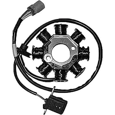 Sgr Stator 8 Poles Motor Kymco 125/150 4t 4163063 Silver One Size - Publicité Sgr Stator 8 Poles Motor Kymco 125/150 4t 4163063 Silver One Size - Publicité