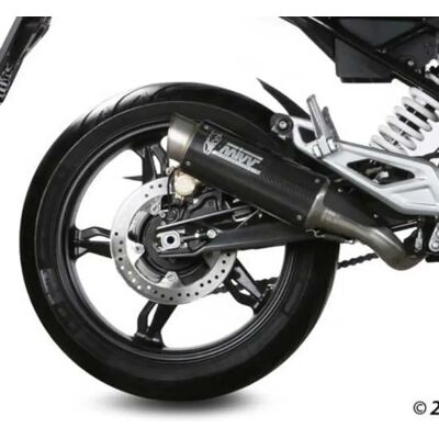 Pot d'échappement en carbone Mivv pour BMW G 310 R - Sport, Léger, Performant - Publicité Pot d'échappement en carbone Mivv pour BMW G 310 R - Sport, Léger, Performant - Publicité