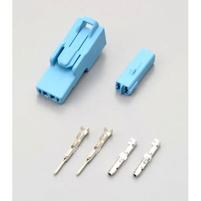Daytona Connecteur De Clignotant 96191 Honda Male&female 2 Unités Light Blue One Size - Publicité Daytona Connecteur De Clignotant 96191 Honda Male&female 2 Unités Light Blue One Size - Publicité