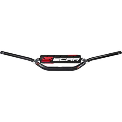 Scar Guidon X² Reed/windham Ø28.6mm Black / Black One Size - Publicité Scar Guidon X² Reed/windham Ø28.6mm Black / Black One Size - Publicité