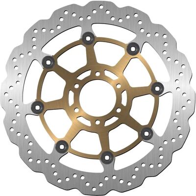 Ng Disque De Frein Flottant 1024586 Wave Silver One Size - Publicité Ng Disque De Frein Flottant 1024586 Wave Silver One Size - Publicité