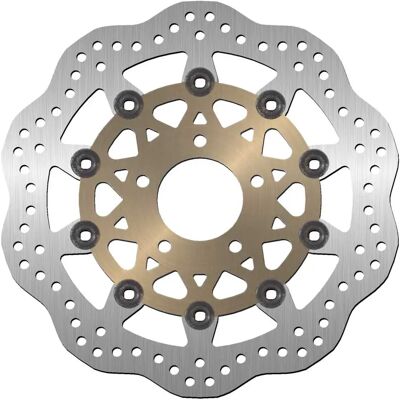 Ng Disque De Frein Flottant 1024823 Wave Silver One Size - Publicité Ng Disque De Frein Flottant 1024823 Wave Silver One Size - Publicité