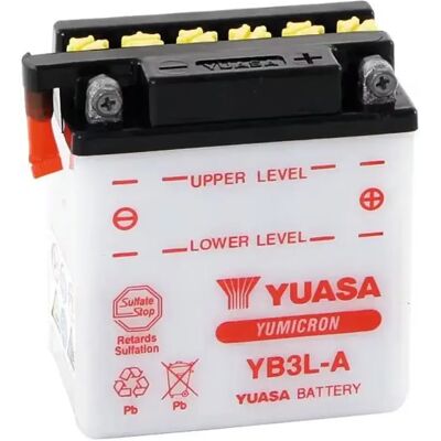Yuasa Batterie Unisexe YB3L-A - Batterie - Publicité Yuasa Batterie Unisexe YB3L-A - Batterie - Publicité