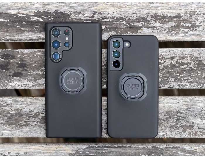 Quad Lock Google Pixel 5 Phone Case Argenté