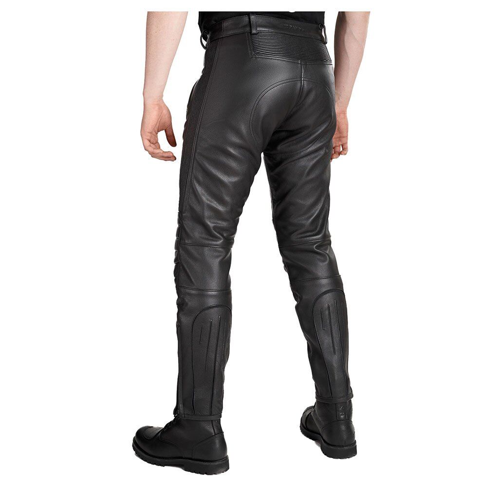 Pando Moto Katana Slim Leather Pants Noir 30 / 30 Homme