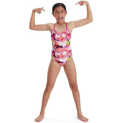 Speedo Maillot De Bain Punk Floral Lane Line Back Allover Endurance - Publicité Speedo Maillot De Bain Punk Floral Lane Line Back Allover Endurance - Publicité